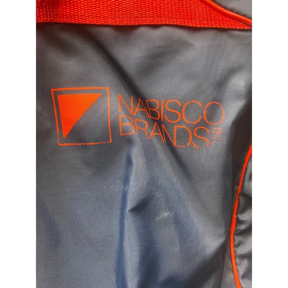 Nabisco Garment Bag Promotional Advertising Luggage Travel Zipper‎
